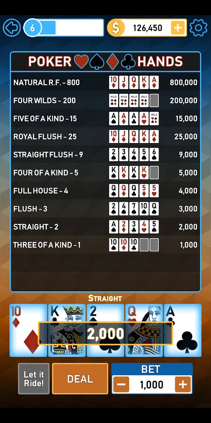Video Poker Multi Bonus